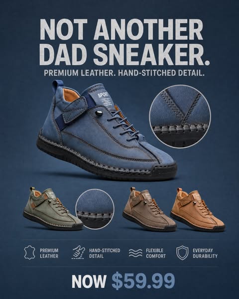 Hawthorne Leather Sneaker