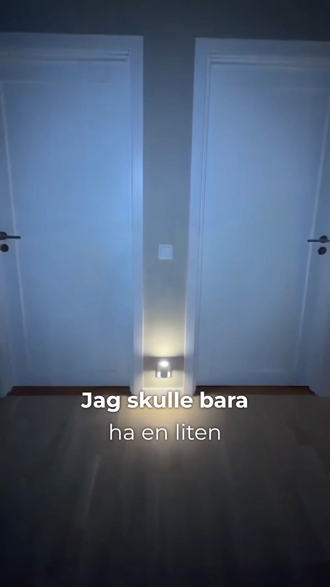 Ljus som tänds av sig själv
