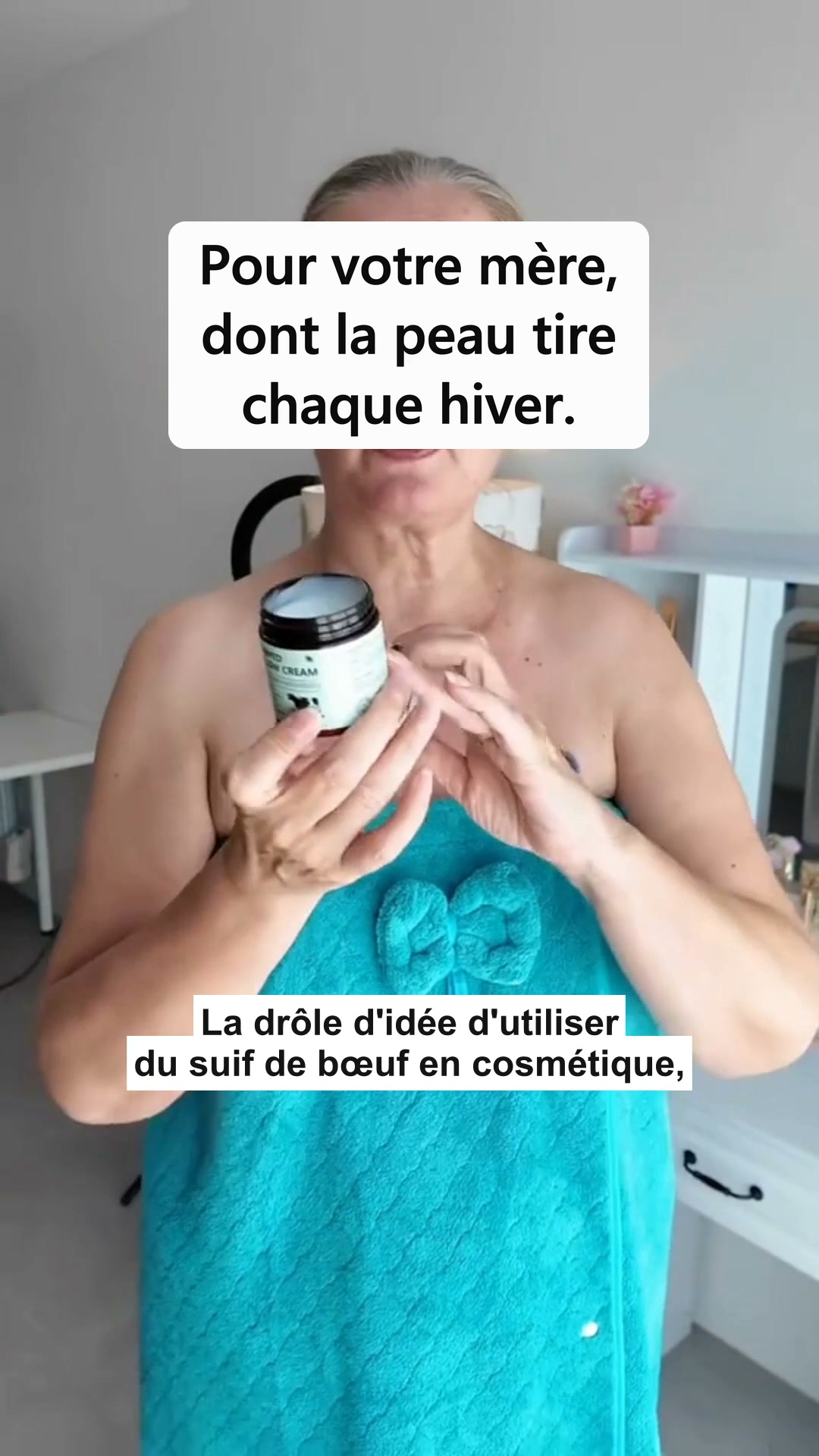 La crème qui vient de chez le fermier