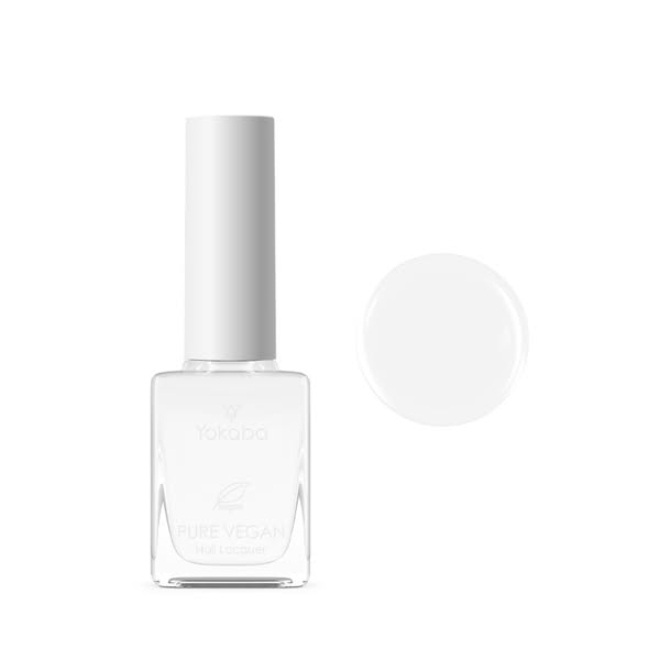 Lakier do Paznokci Wegański Simple White 10 ml Trwałość do 10 Dni