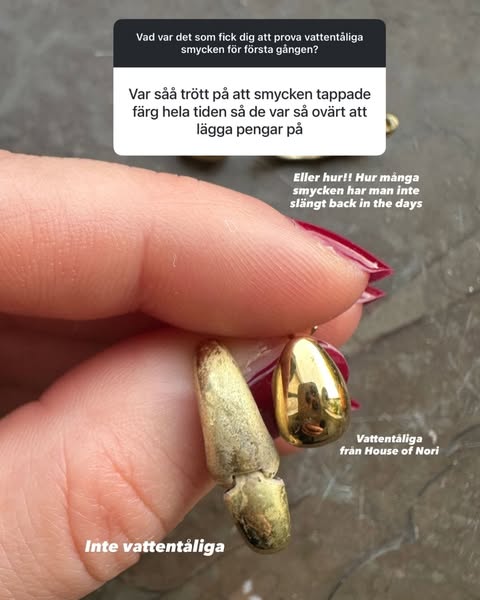 Smycken du inte behöver ta av