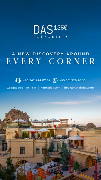 Luxury Boutique Hotel in Uçhisar, Cappadocia | DAS 1350