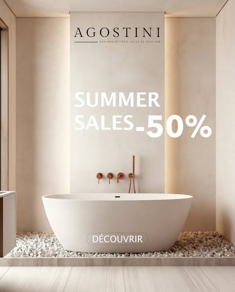 SOLDES D'ÉTÉ -50%