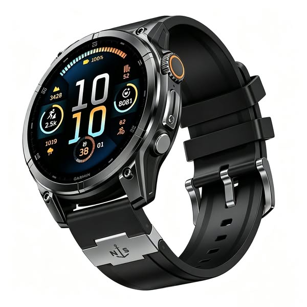 Baool FKM rugged band for Garmin.