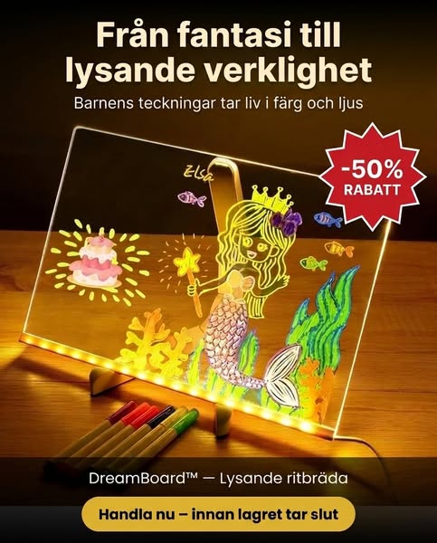 50% RABATT