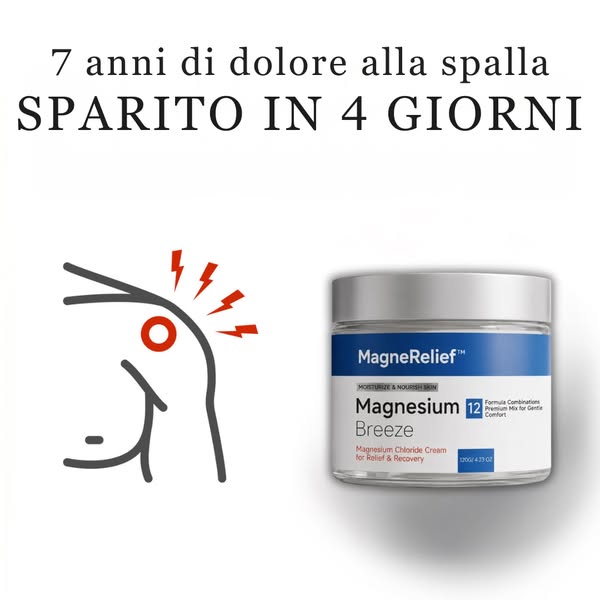 Il miglior minerale contro i dolori alla spalla?