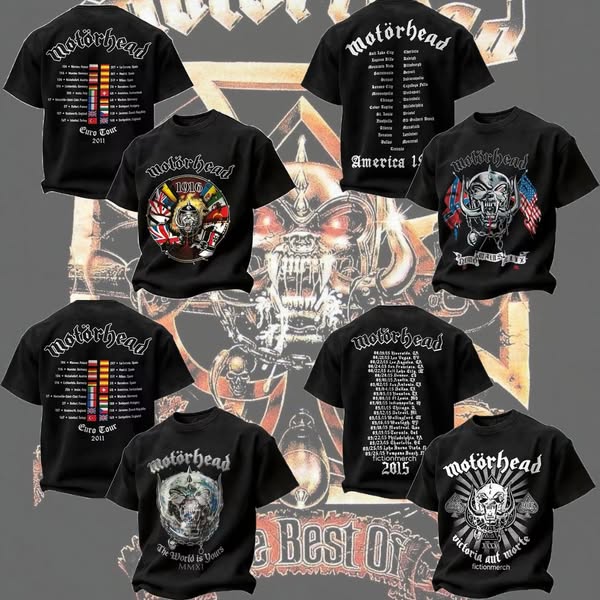 Tour Merch for Metalheads
