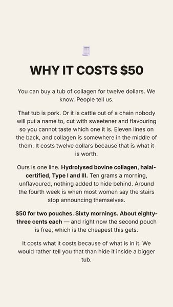 Why ours isn't twelve dollars