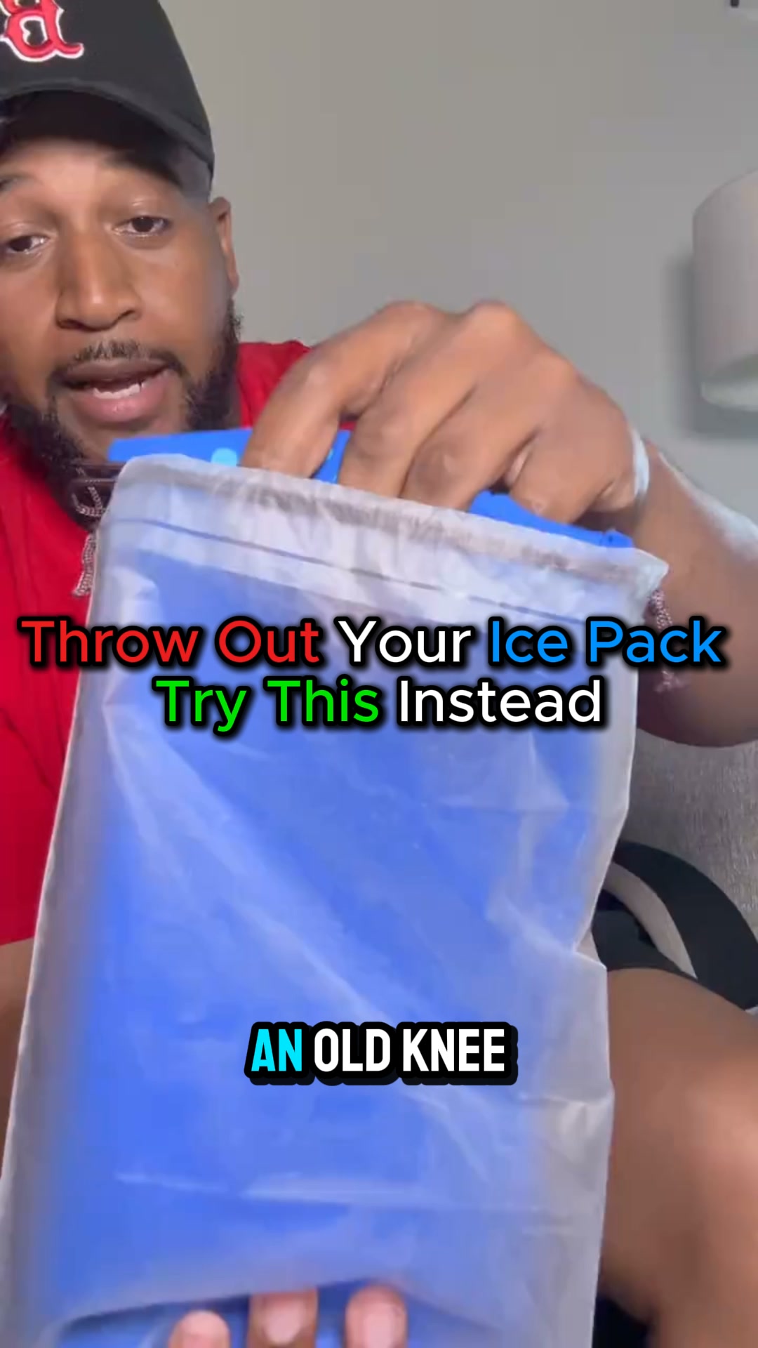 Ice Your Knee Without Stopping Your Evening