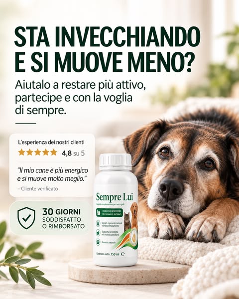 Aiutalo a restare Sempre Lui.