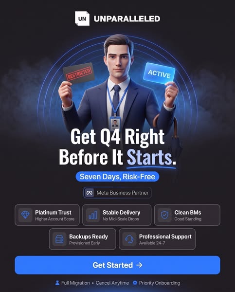 Don't Walk Into Q4 On One Account
