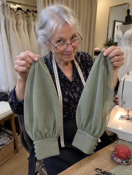 I Tried On 11 Mother-Of-The-Bride Dresses. The Seamstress Noticed What I Was Hiding.