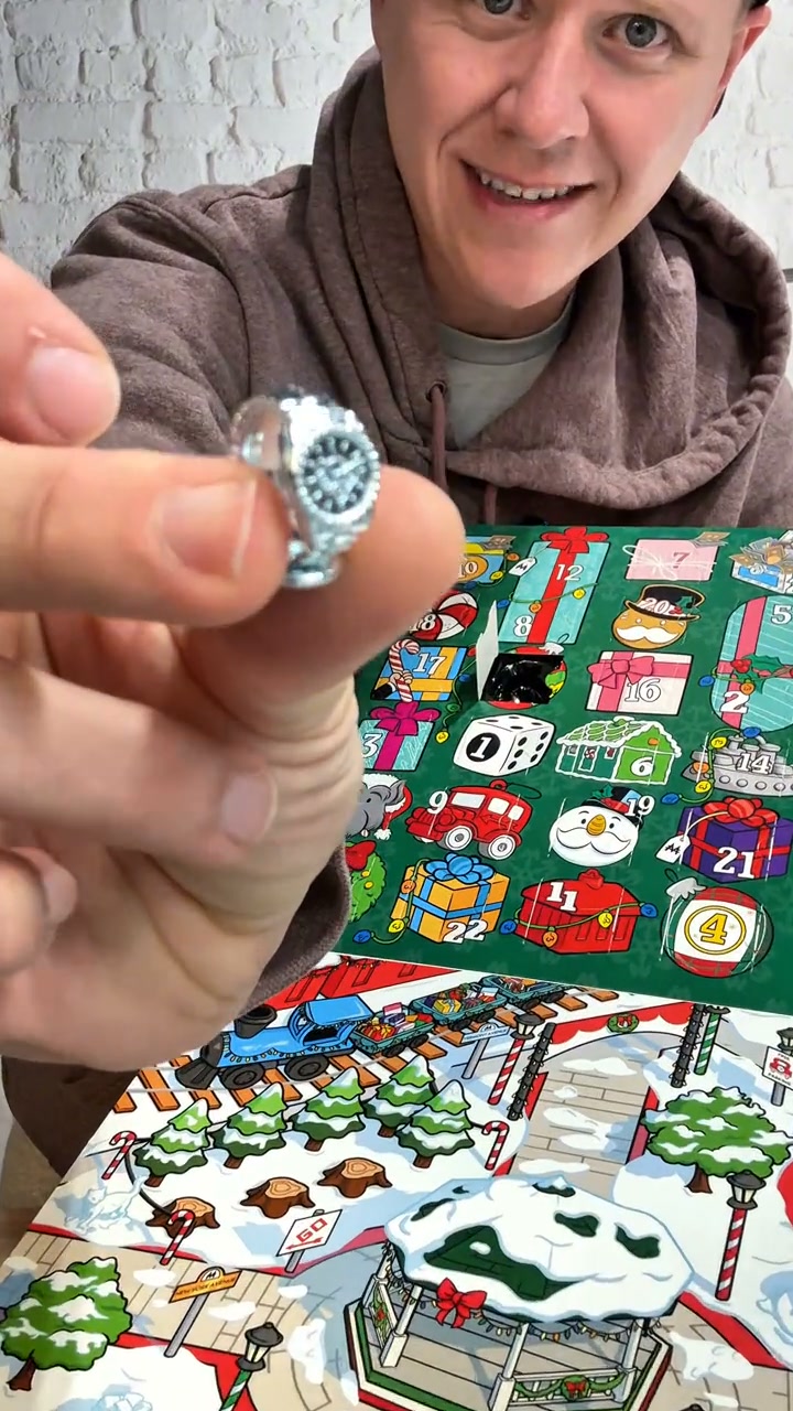 Unbox Holiday Magic with the Monopoly Token Advent Calendar!