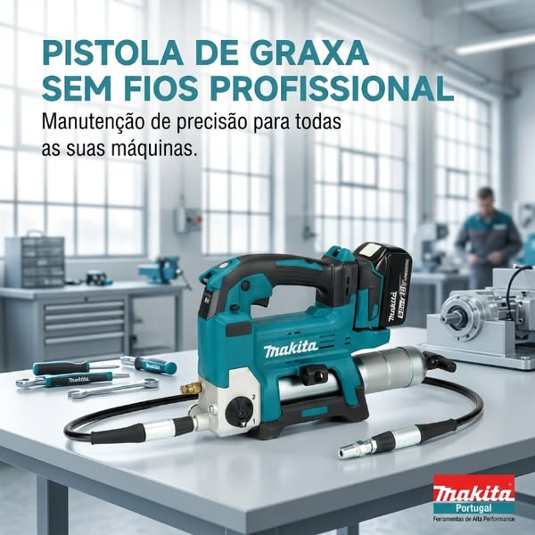 A DGP180 não é apenas uma engraxadora; é o seu parceiro para uma manutenção mais rápida, limpa e profissional.