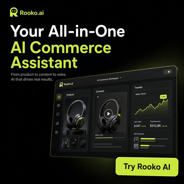 From Trending Products to Sales: RookoAI Does It All!