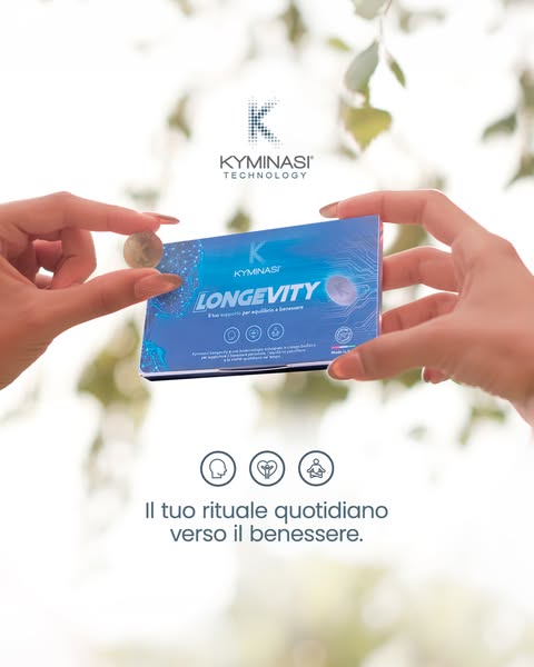 Kyminasi Longevity · Il tuo rituale quotidiano di benessere