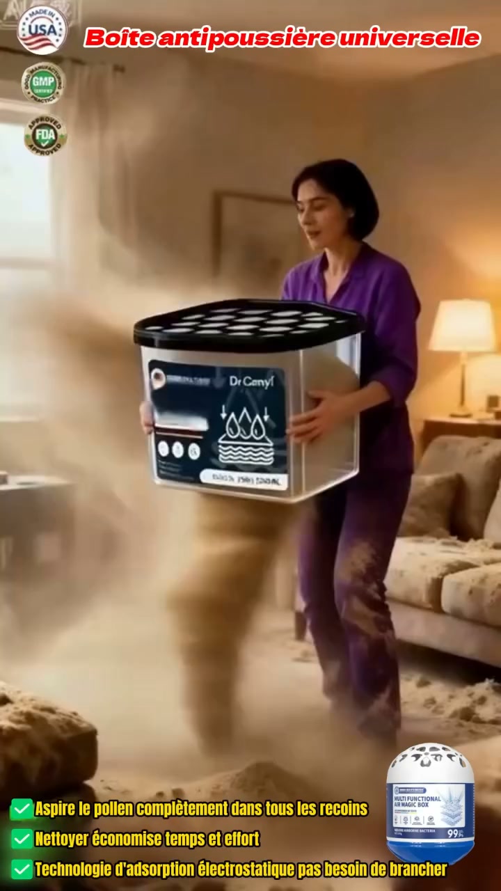 Vous passez l’aspirateur chaque jour, mais vos enfants éternuent encore ? La poussière ne sale pas seulement vos sols, elle s’infiltre en
