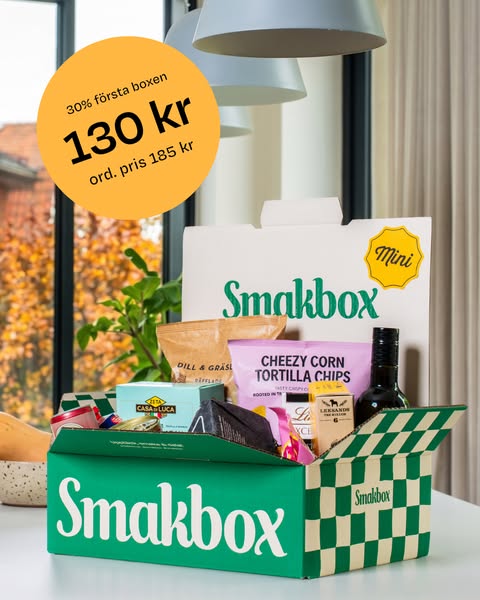 NYHET! Smakbox Mini är här