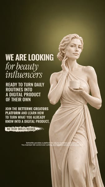 Launch your online business with BetterMe Creator Platform now!