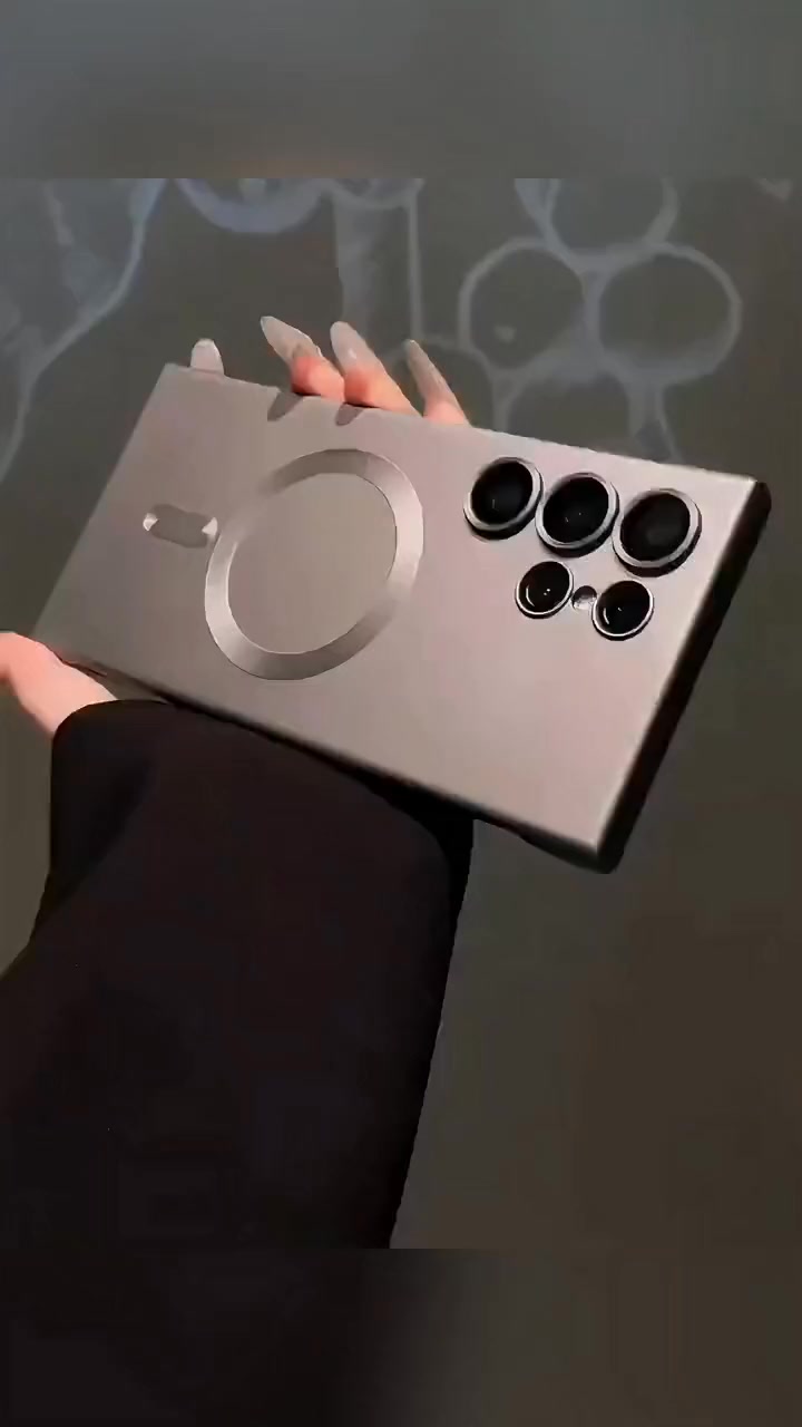 Matte Metallic Paint Frameless Case