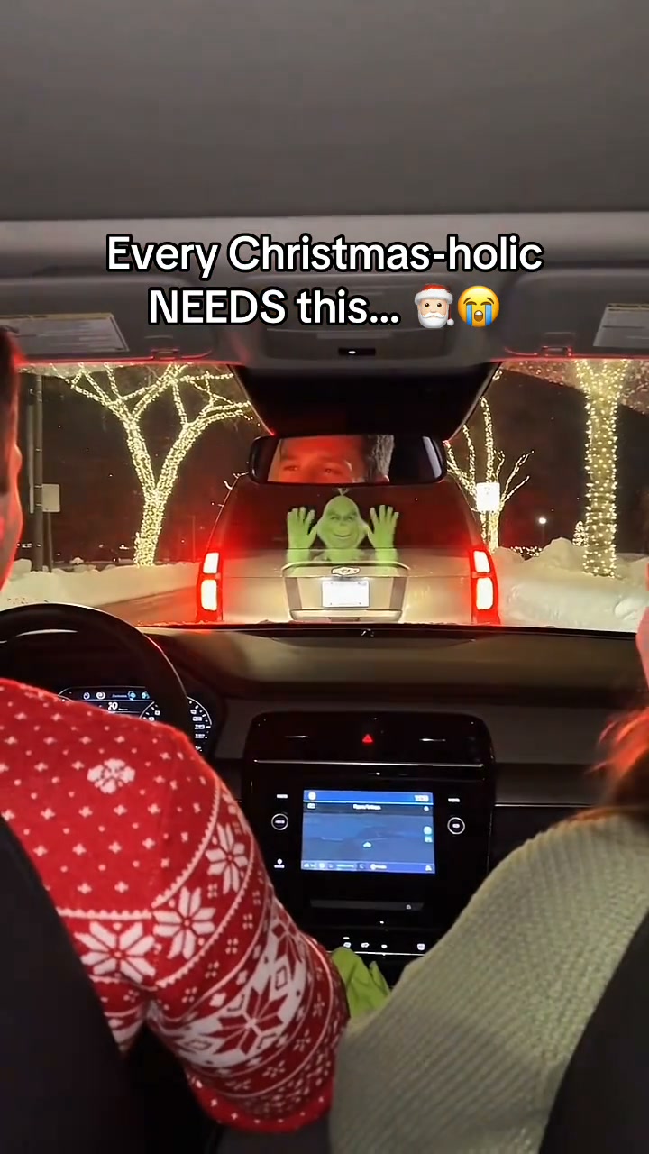 Merry Ride Christmas Car Projector Light