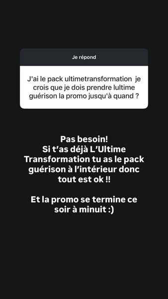 Offre Limitée jusqu'à minuit