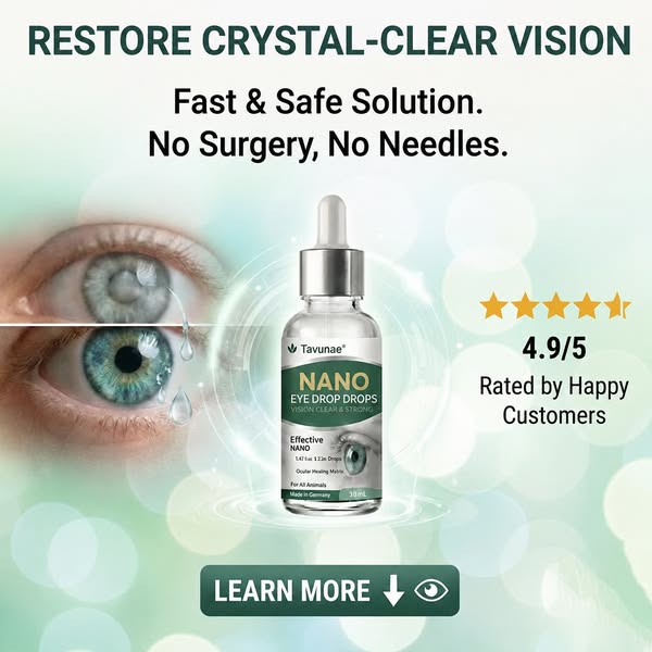 Tavunae® Nano Eye Drops Serum – Advanced Nanotech Treatment for Age-Related Vision
