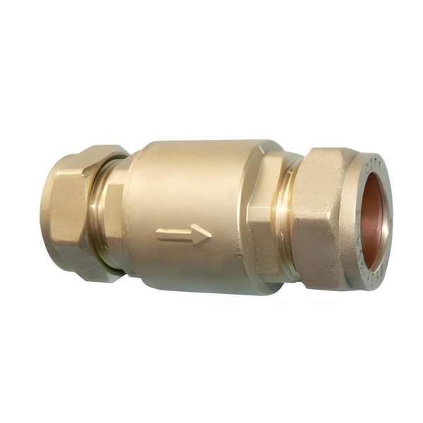 Primaflow 15mm Brass Full Flow Spring Check Valve - 10015308 - Monster Plumb