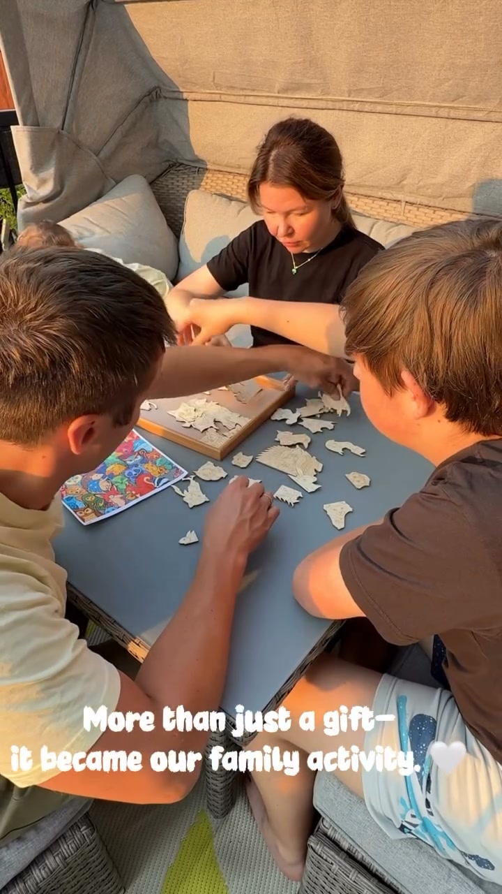 Wooden Doodle Puzzles From $29.99 — Before They’re Gone