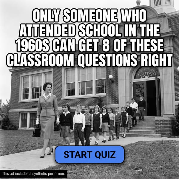 Do You Remember School Days In The 1960s?