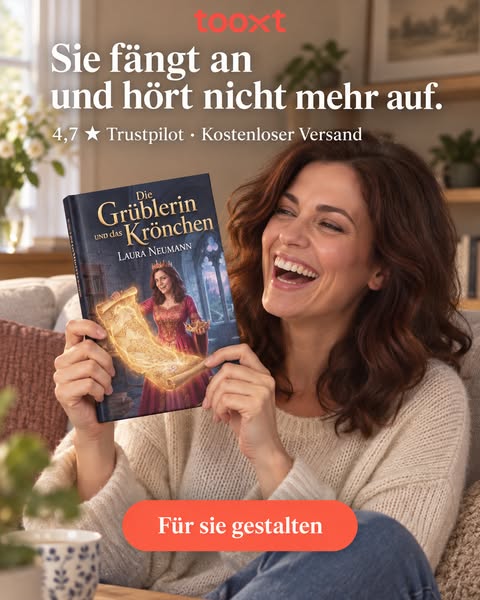 Sie liest. Sie lacht. Sie ist die Heldin.