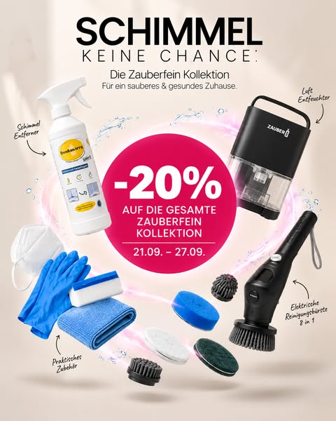 Schimmel? Keine Chance! Jetzt -20 %