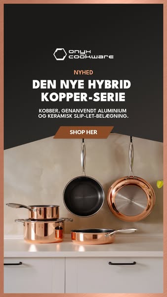 Den ultimative non-stick kobberpande