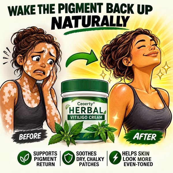 Fast and easy fix for vitiligo.