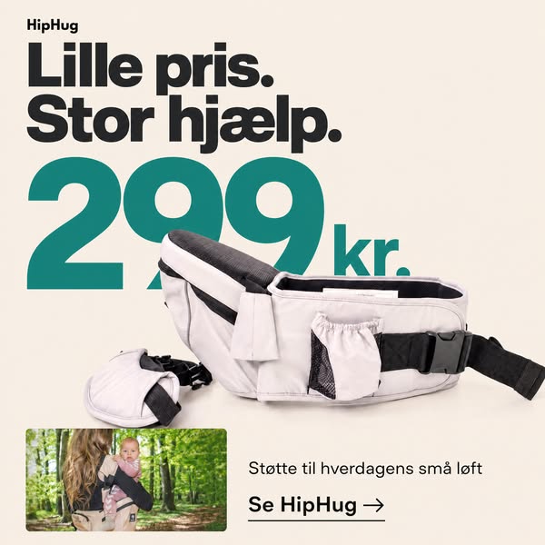 Ergonomisk støtte til hoften