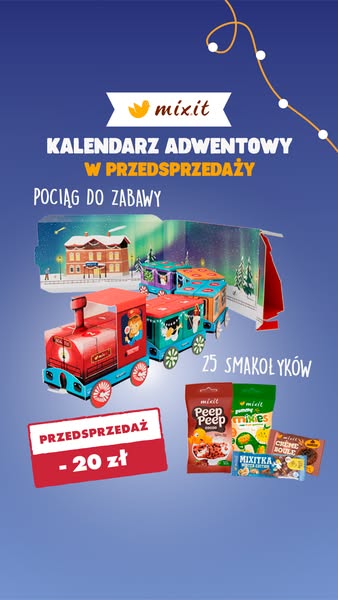 TYLKO TERAZ: 20 zł taniej i DARMOWA DOSTAWA na Kalendarze Adwentove!