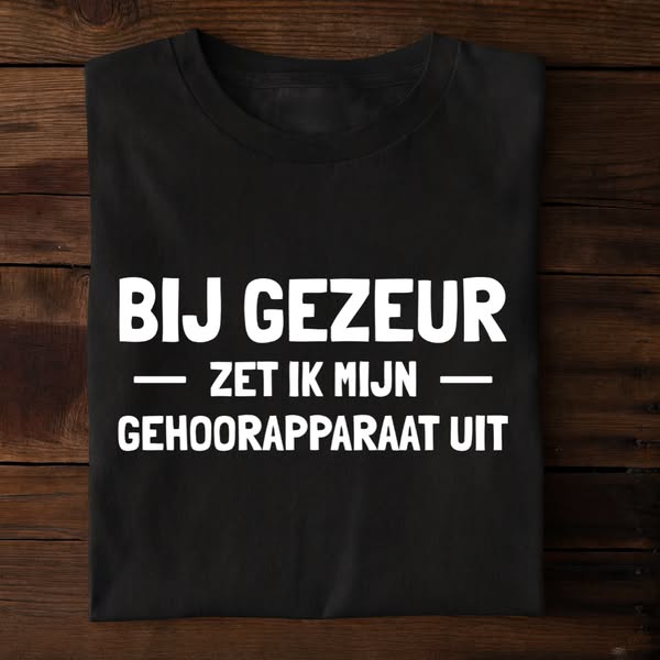 Ook als trui, mok en pet verkrijgbaar.