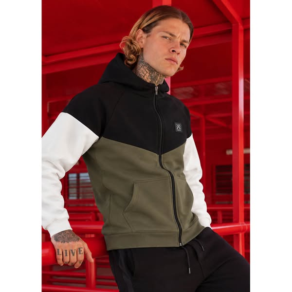 Ανδρική Ζακέτα Vinyl art clothing - 27240-04 - tech premium fabric multicolor χακί