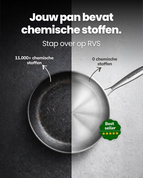 Kook met 0 chemische stoffen.