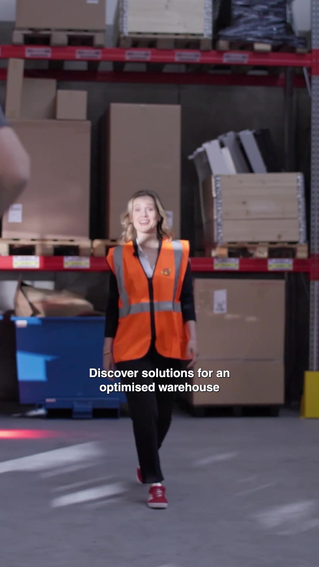 We help you optimise every step of your warehouse