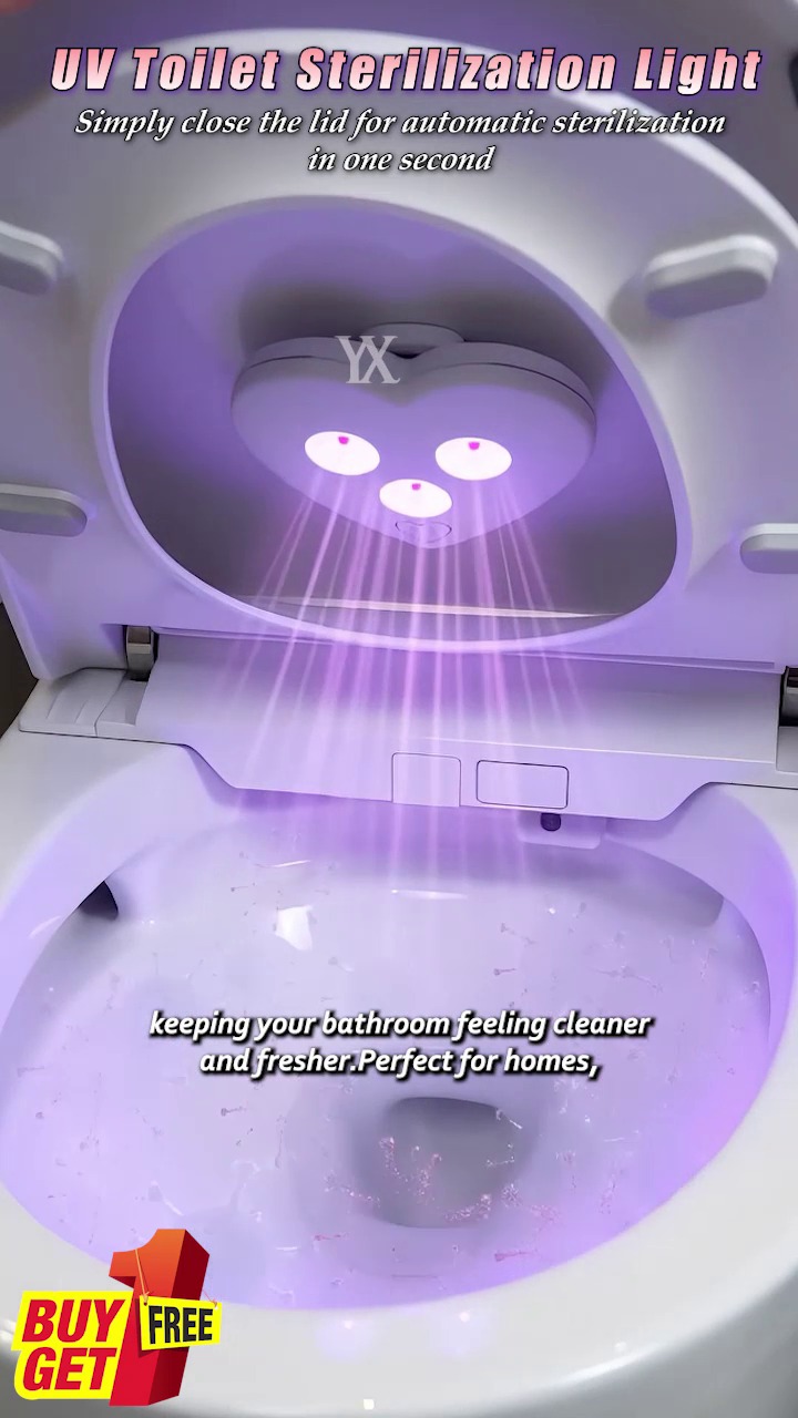 Smart UVC Toilet Light – automatic hygiene after every toilet visit
