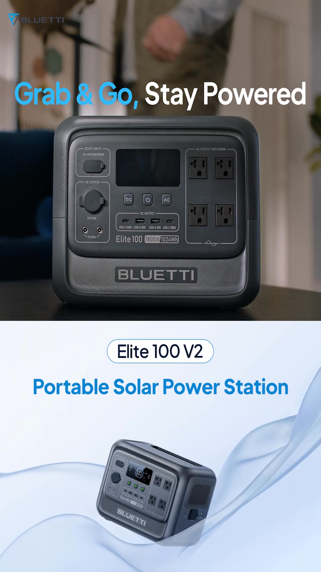 Elite 100 V2 portable power station