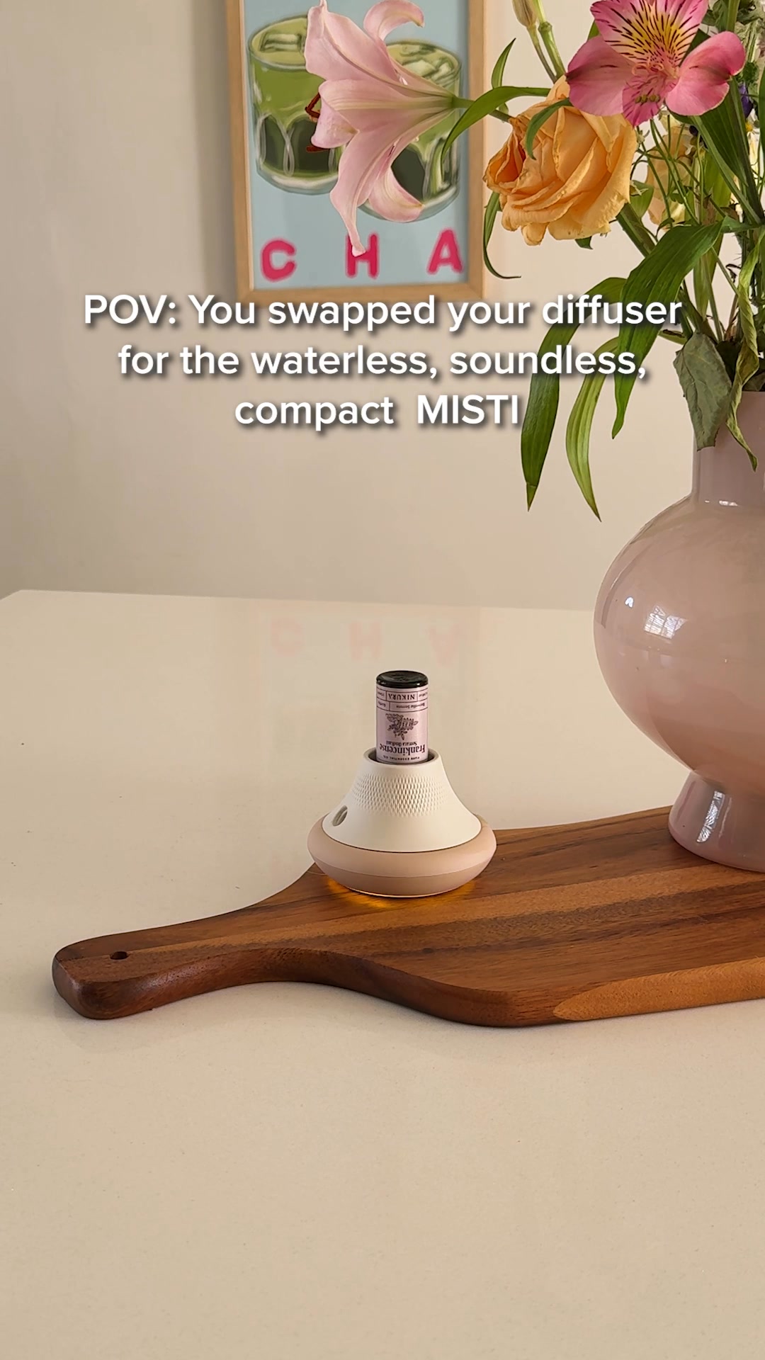 “Love these little MISTI diffusers”