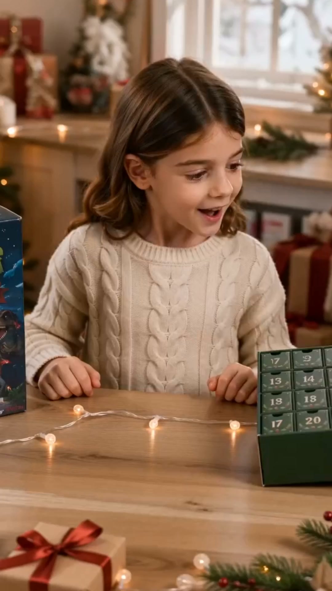 24 Days of Dinosaur Christmas Advent Calendar – 24 Collectible Dino Figurines & Holiday Surprises