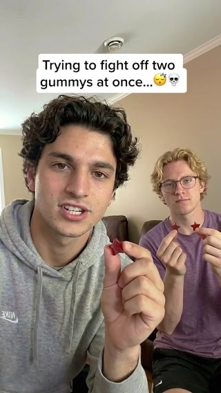 He couldn't fight the gummy off
