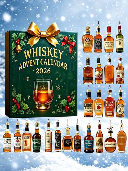 BUY 2 Free Shipping 2026 Whiskey Advent Calendar