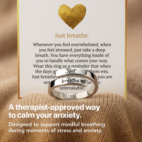 Just Breathe Ring