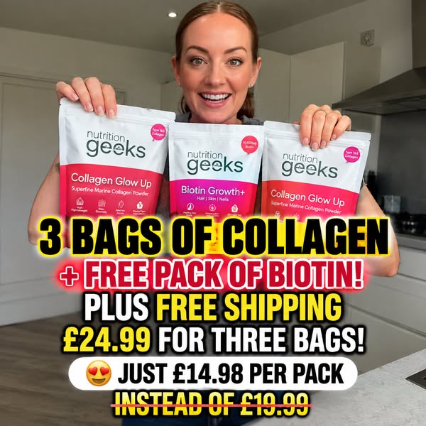 Special Deal: 3 Packs for £24.99 + FREE Biotin Boost