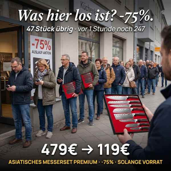 75% | Aktion läuft aus