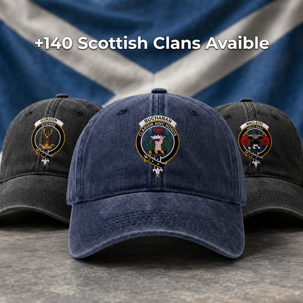 Scottish Clans Washed Classic Cap
